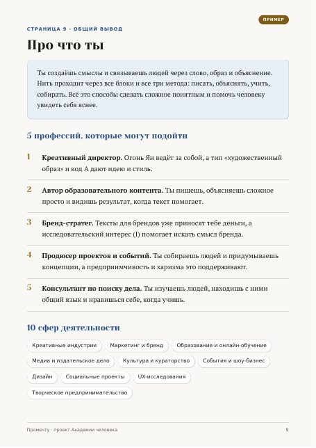 Общий вывод